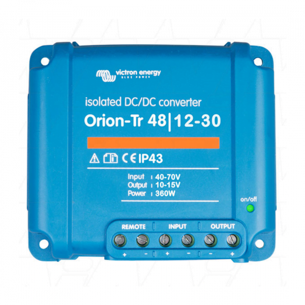 Victron Energy Orion-TR Smart 12/12-30A - Caricabatterie DC-DC Non Isolato Con Bluetooth Per Camper E Caravan